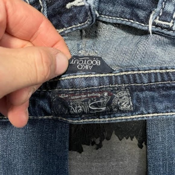 Silver Aiko Bootcut Jeans - Picture 3 of 5